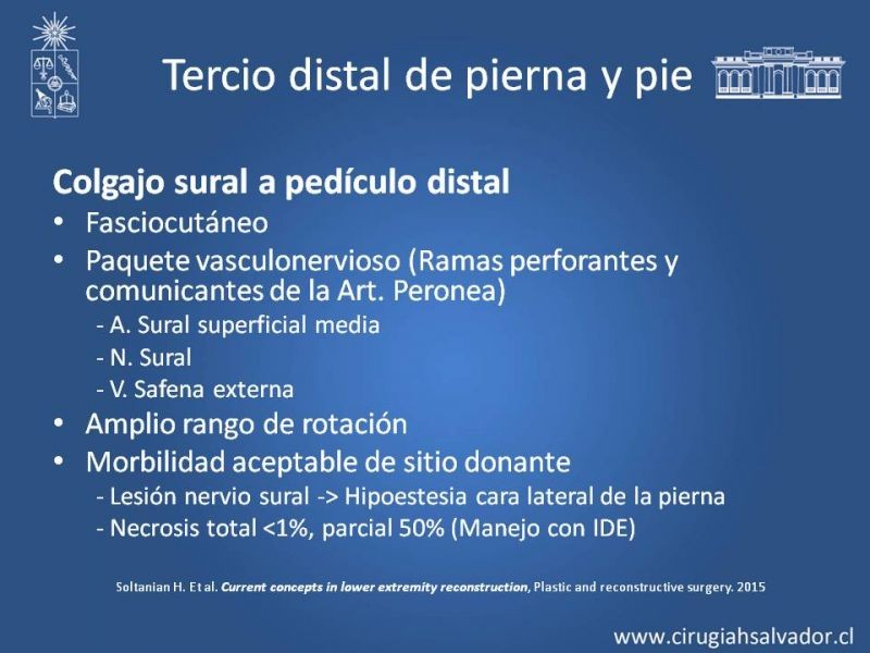 Diapositiva 33 de Reconstrucción de extremidad inferior