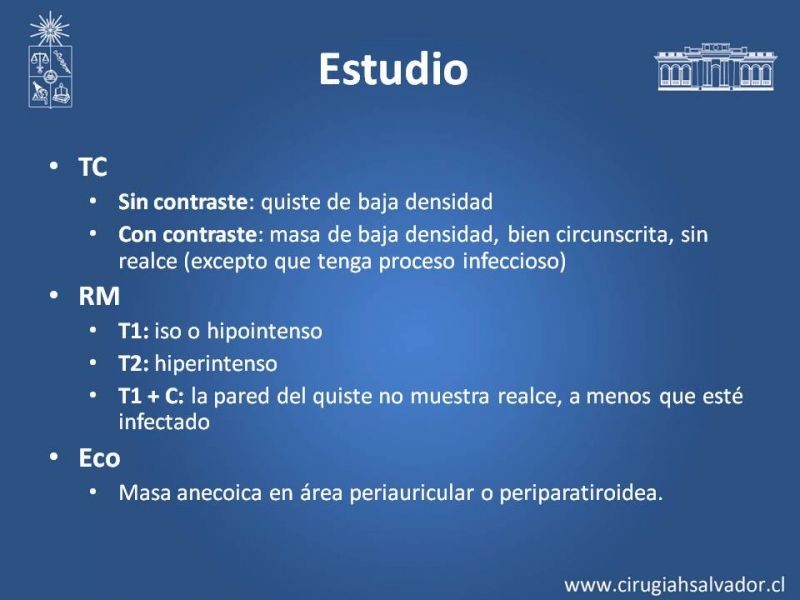 Diapositiva 9 de Quistes Branquiales