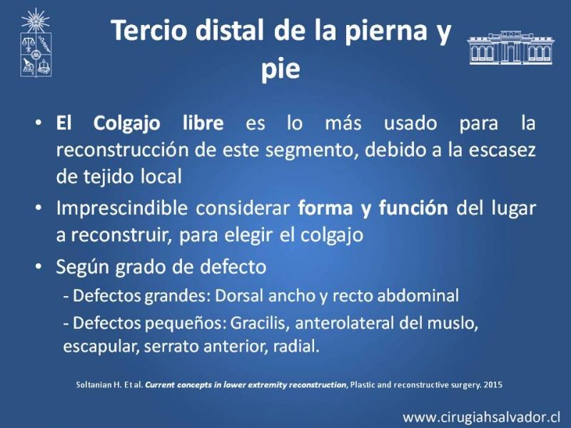 Diapositiva 30 de Reconstrucción de extremidad inferior
