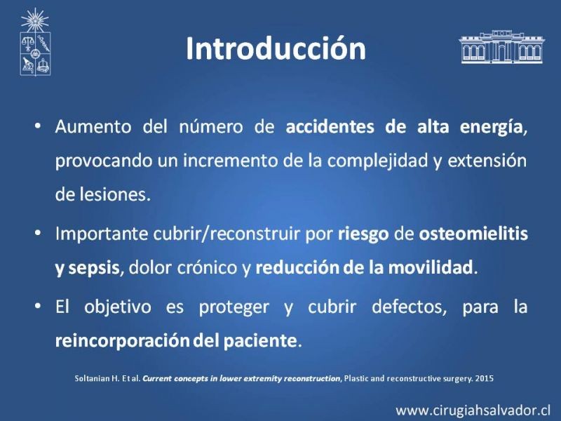 Diapositiva 1 de Reconstrucción de extremidad inferior