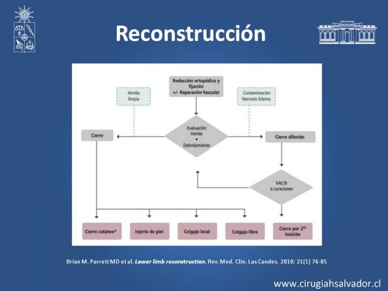 Diapositiva 11 de Reconstrucción de extremidad inferior
