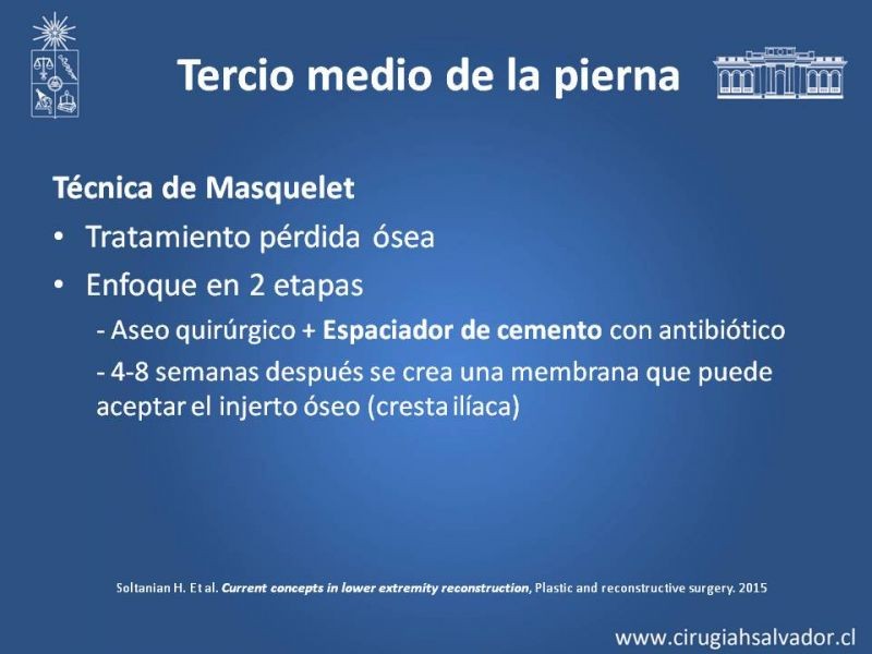 Diapositiva 25 de Reconstrucción de extremidad inferior