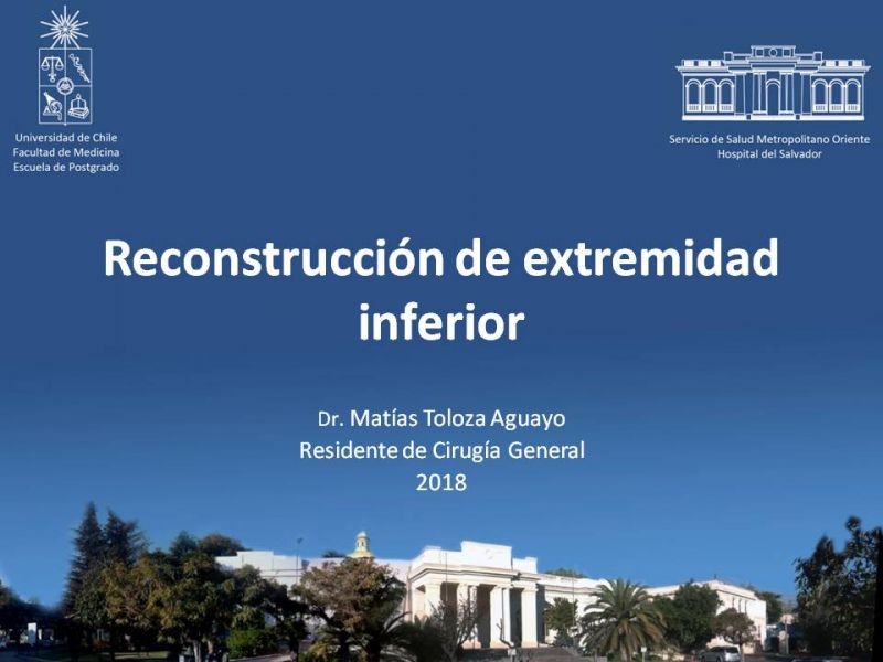 Diapositiva 39 de Reconstrucción de extremidad inferior