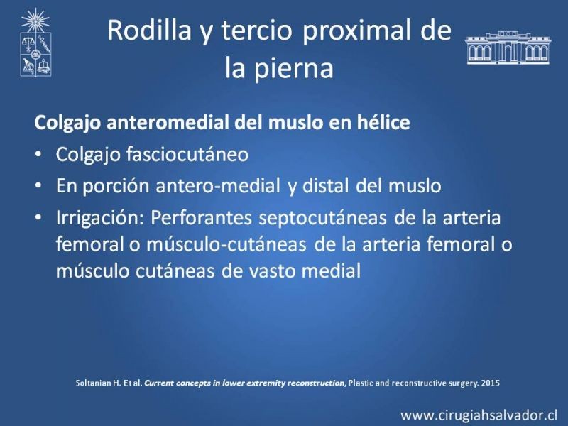 Diapositiva 18 de Reconstrucción de extremidad inferior