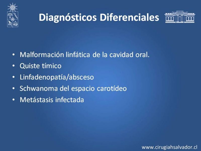 Diapositiva 20 de Quistes Branquiales