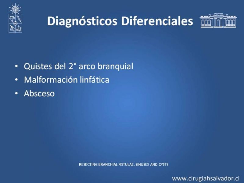 Diapositiva 26 de Quistes Branquiales