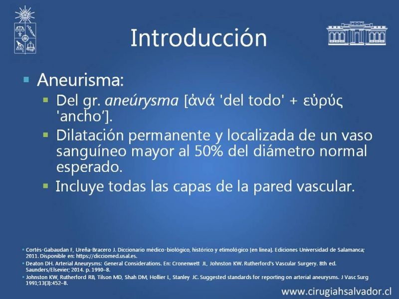 Diapositiva 1 de Aneurisma aórtico abdominal roto