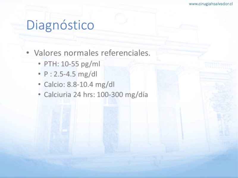 Diapositiva 7 de Hiperparatiroidismo primario
