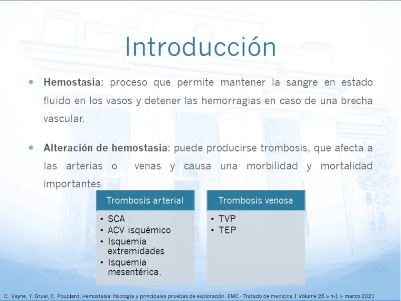 Diapositiva 1 de Marcadores de trombosis