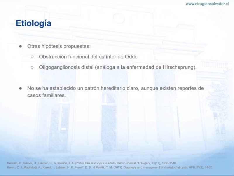 Diapositiva 9 de Quistes de Vía Biliar​