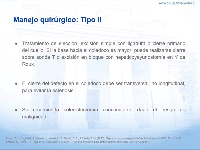 Diapositiva 16 de Quistes de Vía Biliar​