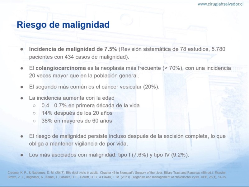 Diapositiva 13 de Quistes de Vía Biliar​