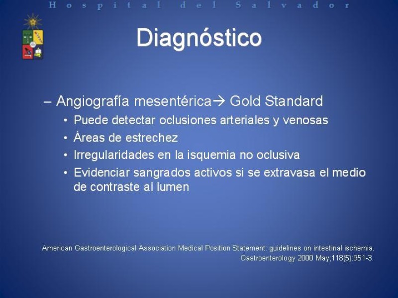 Diapositiva 23 de Isquemia Mesentérica Aguda
