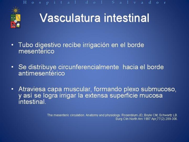 Diapositiva 5 de Isquemia Mesentérica Aguda