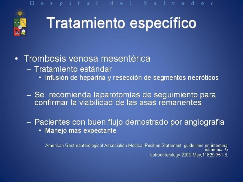 Diapositiva 30 de Isquemia Mesentérica Aguda