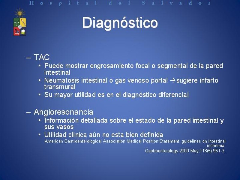 Diapositiva 22 de Isquemia Mesentérica Aguda