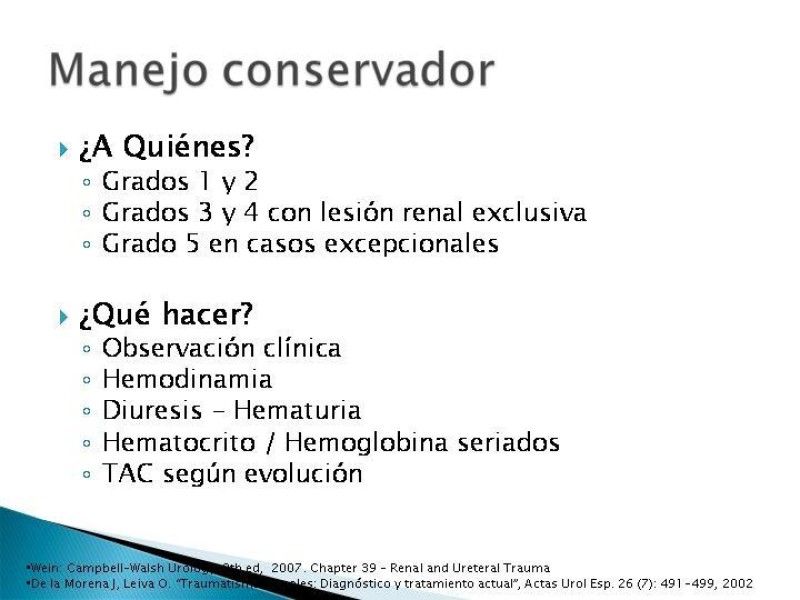 Diapositiva 14 de Trauma renal