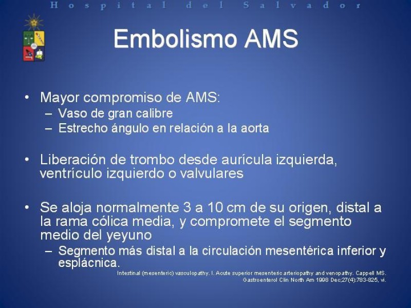 Diapositiva 10 de Isquemia Mesentérica Aguda