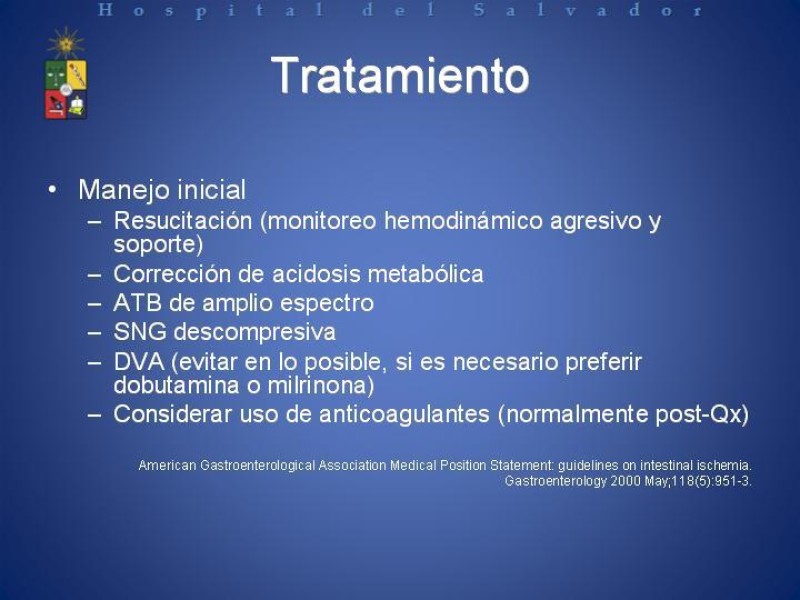 Diapositiva 26 de Isquemia Mesentérica Aguda