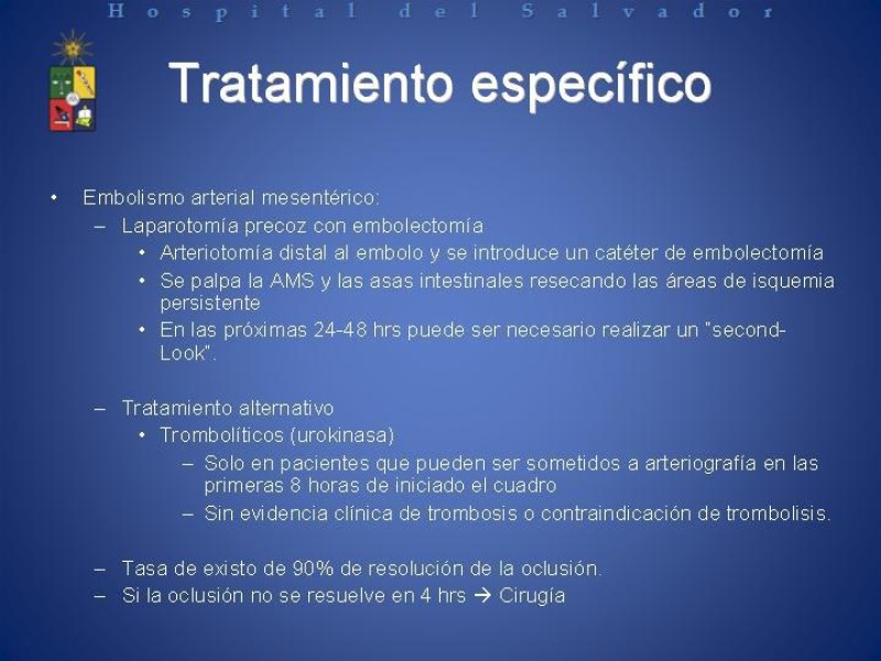 Diapositiva 28 de Isquemia Mesentérica Aguda