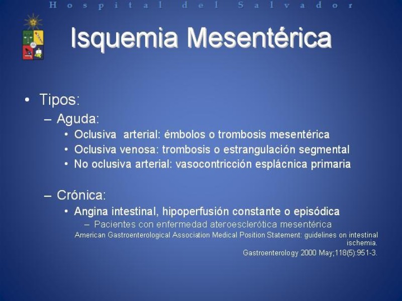 Diapositiva 2 de Isquemia Mesentérica Aguda