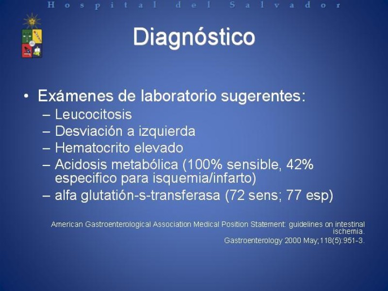 Diapositiva 20 de Isquemia Mesentérica Aguda