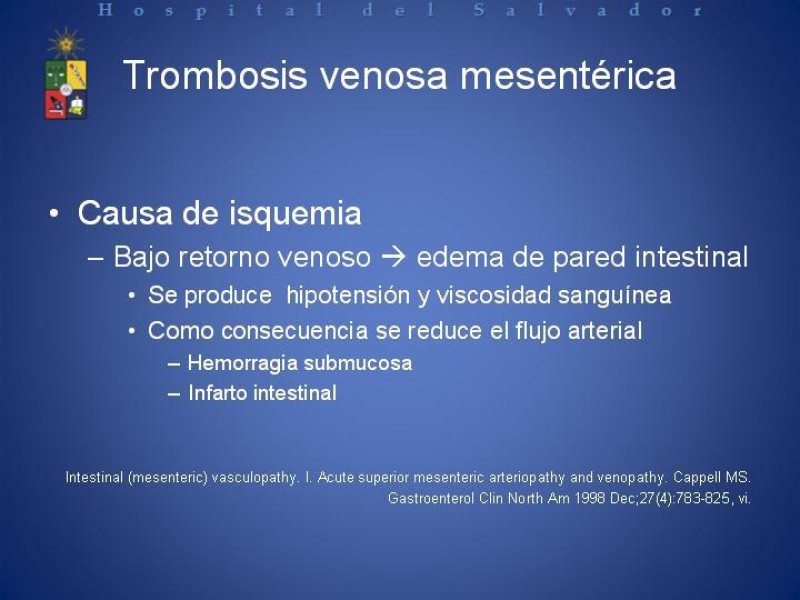 Diapositiva 14 de Isquemia Mesentérica Aguda