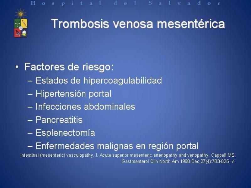 Diapositiva 13 de Isquemia Mesentérica Aguda