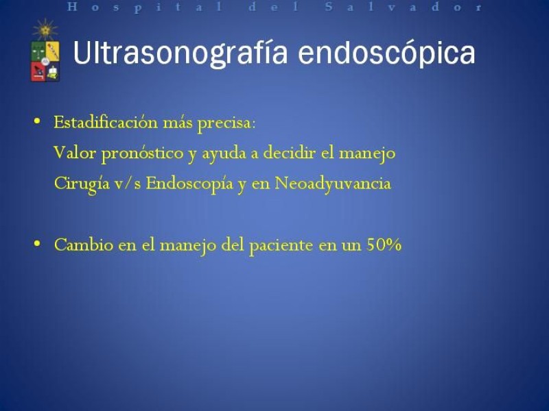 Diapositiva 16 de Mucosectomía Endoscópica en Cáncer Esofágico Superficial y Rol de la Endosonografía