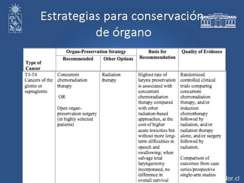 Diapositiva 22 de Cáncer Laríngeo