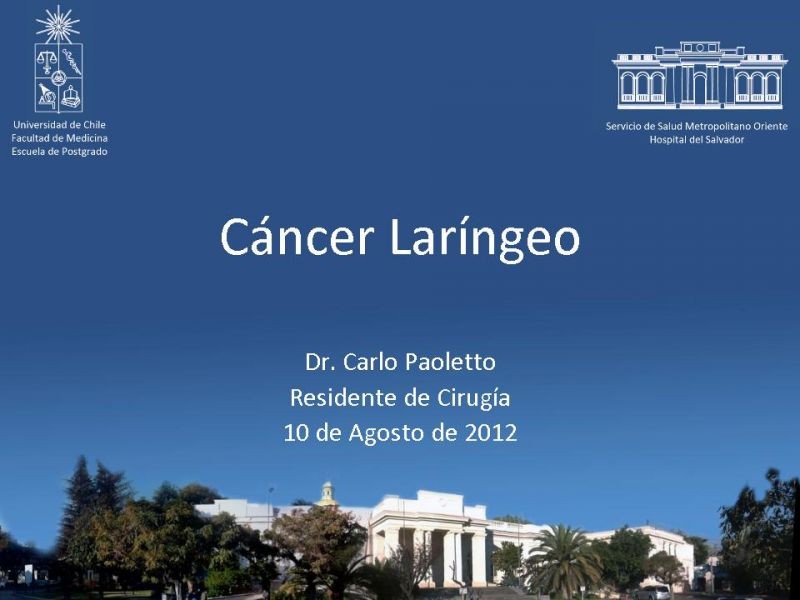 Diapositiva 32 de Cáncer Laríngeo