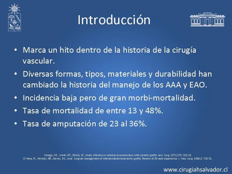 Diapositiva 2 de Infección de prótesis vasculares 