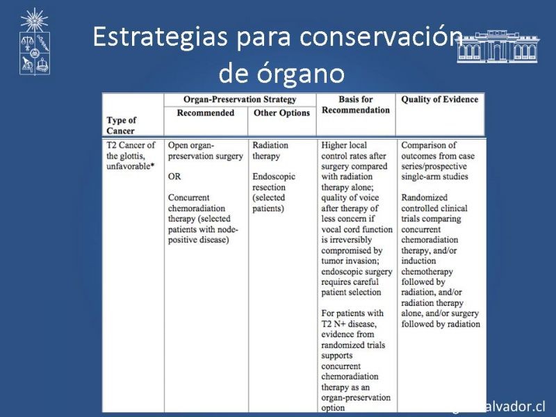 Diapositiva 19 de Cáncer Laríngeo