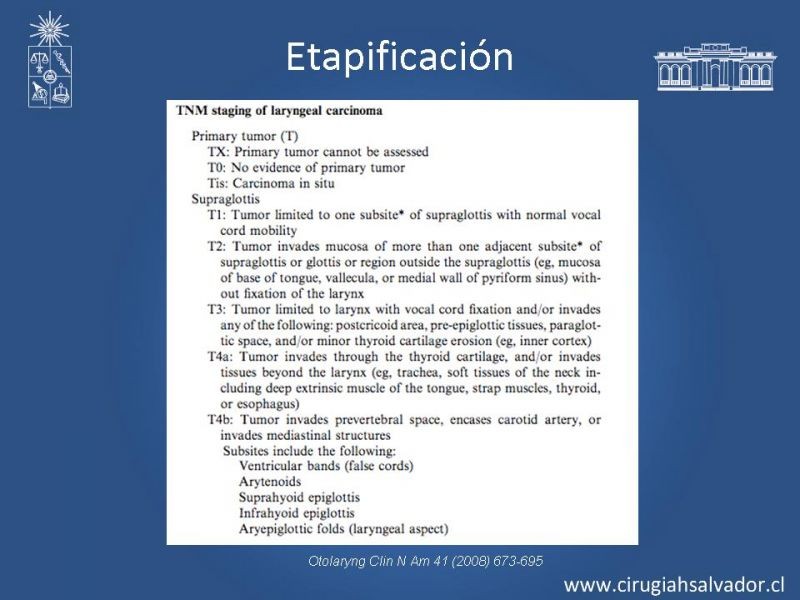 Diapositiva 10 de Cáncer Laríngeo