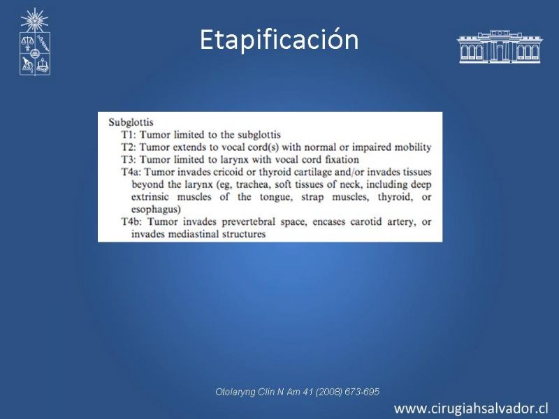 Diapositiva 12 de Cáncer Laríngeo