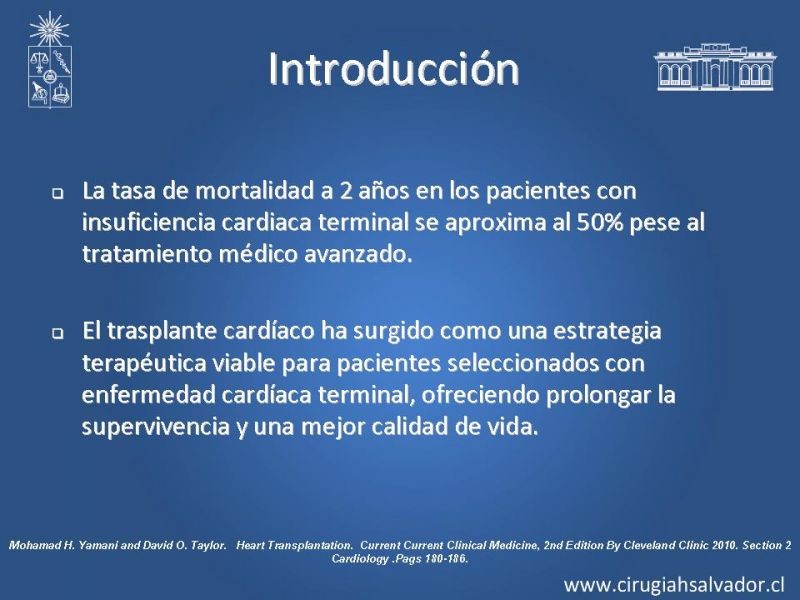 Diapositiva 4 de Trasplante Cardiaco