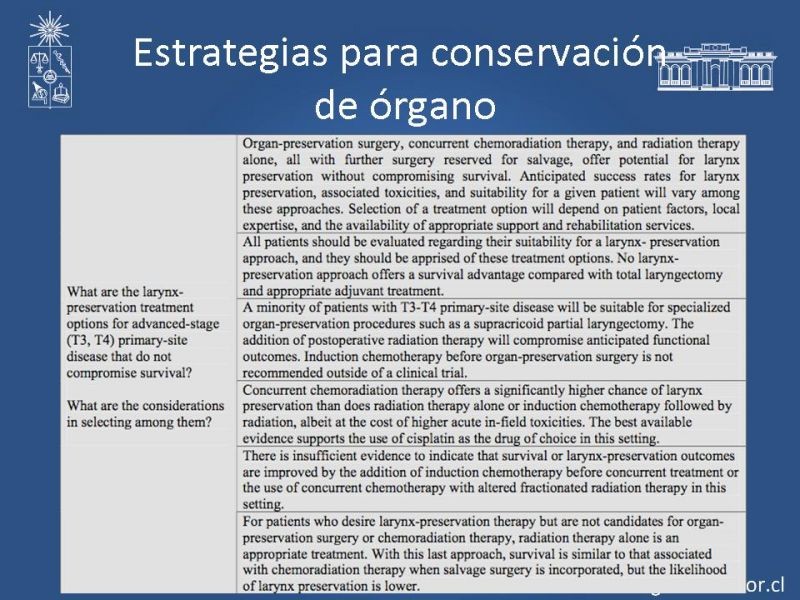 Diapositiva 24 de Cáncer Laríngeo