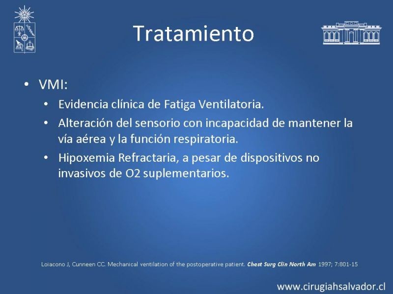 Diapositiva 60 de Complicaciones Respiratorias en el Postoperatorio: Neumonía y Falla Ventilatoria