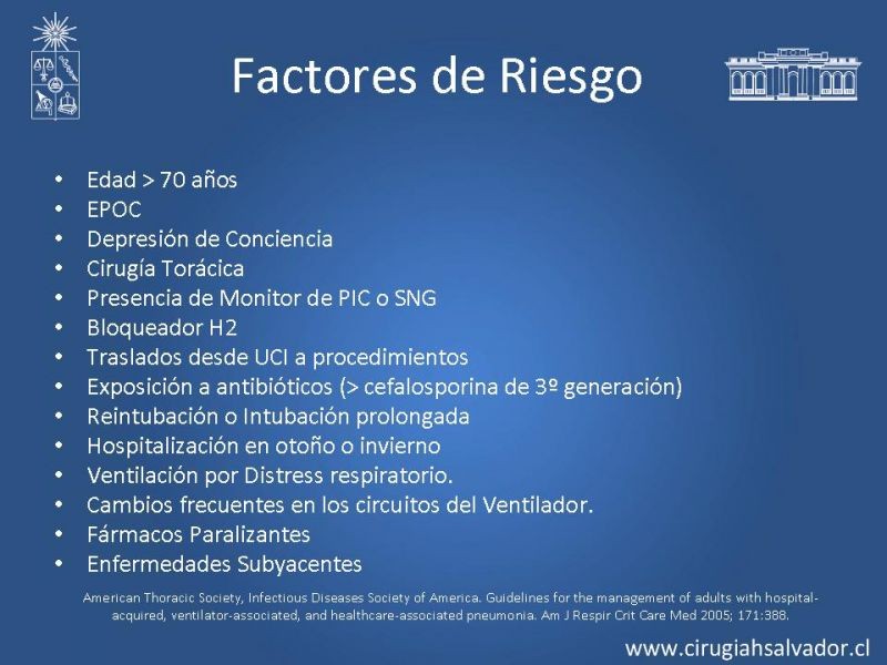 Diapositiva 23 de Complicaciones Respiratorias en el Postoperatorio: Neumonía y Falla Ventilatoria
