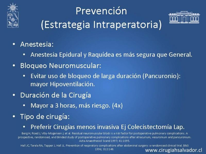 Diapositiva 14 de Complicaciones Respiratorias en el Postoperatorio: Neumonía y Falla Ventilatoria