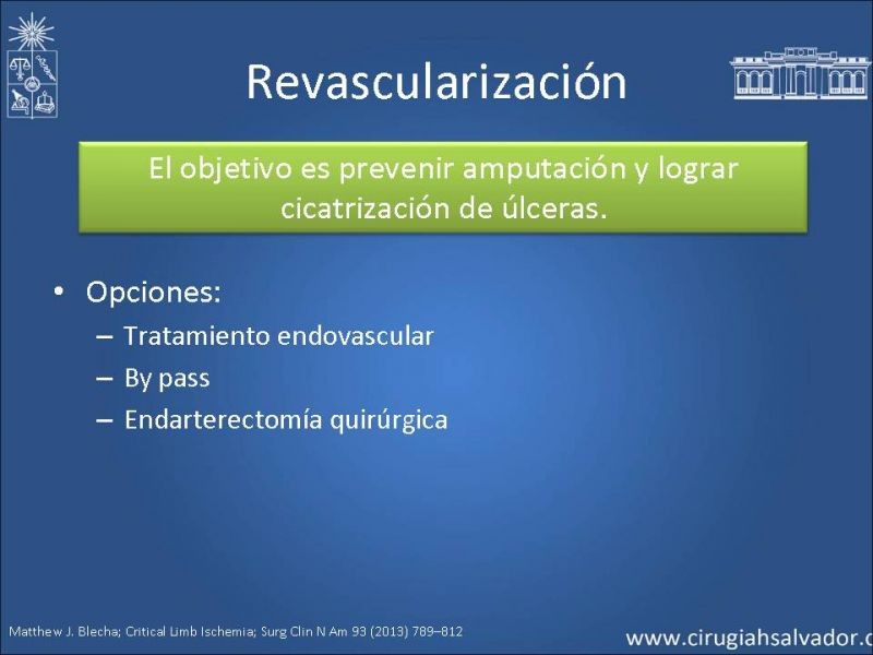 Diapositiva 10 de Tratamiento Actual de la Isquemia crítica EEII
