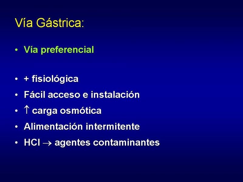 Diapositiva 14 de Nutrición Enteral