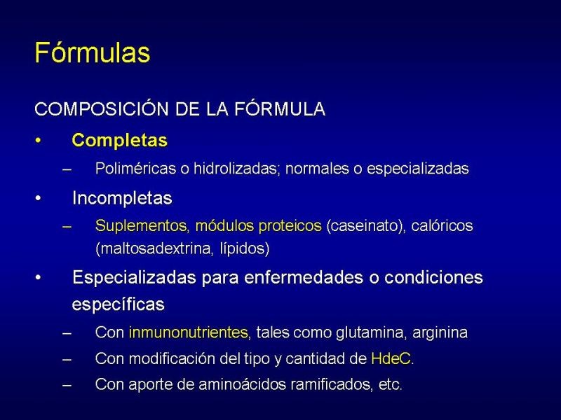 Diapositiva 24 de Nutrición Enteral