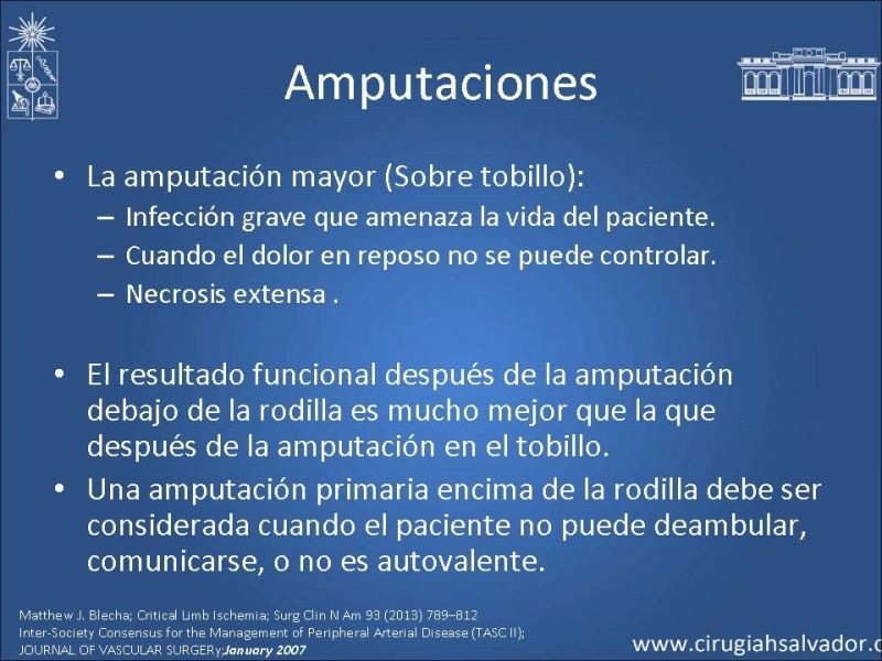 Diapositiva 26 de Tratamiento Actual de la Isquemia crítica EEII