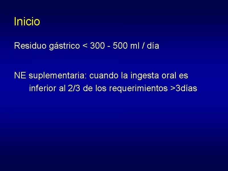 Diapositiva 25 de Nutrición Enteral