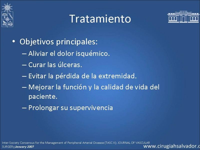 Diapositiva 6 de Tratamiento Actual de la Isquemia crítica EEII