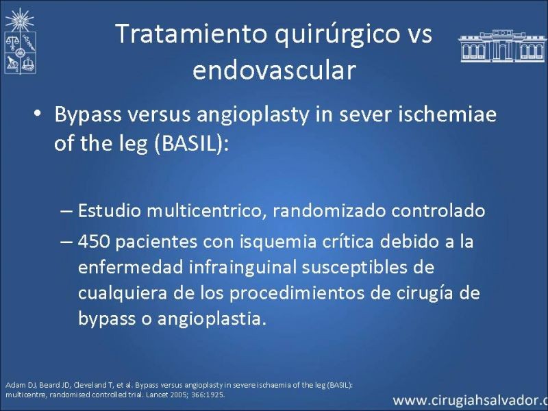 Diapositiva 24 de Tratamiento Actual de la Isquemia crítica EEII