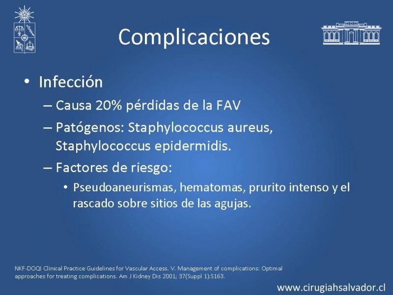 Diapositiva 20 de Accesos vasculares para hemodiálisis