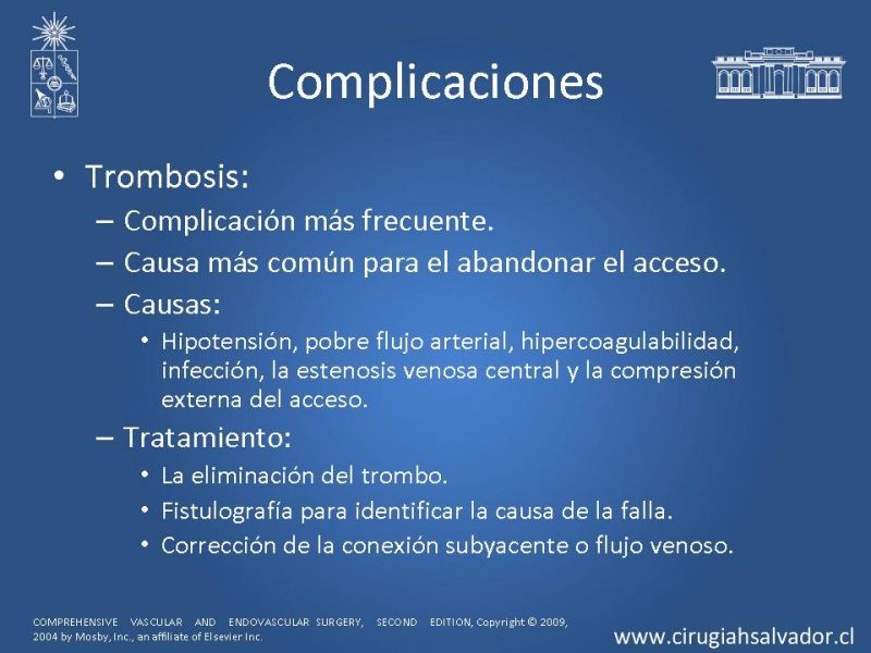 Diapositiva 23 de Accesos vasculares para hemodiálisis