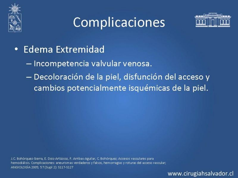 Diapositiva 17 de Accesos vasculares para hemodiálisis